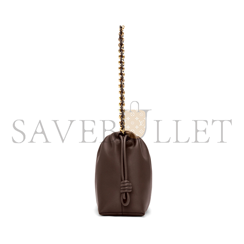 L0ew* medium flamenco purse in mellow nappa lambskin a411fcrx75 (30*20*10.5cm)